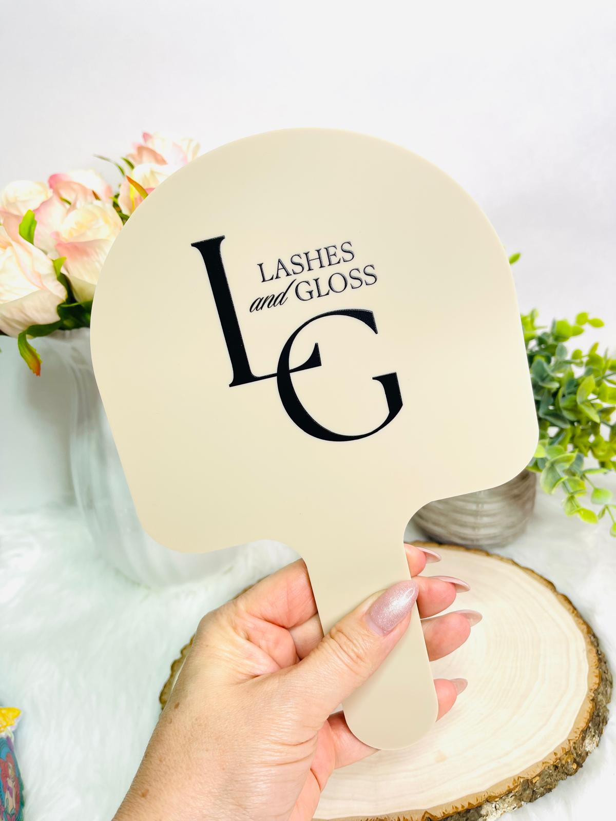 Custom Acrylic Mirror Prop – Personalized Logo