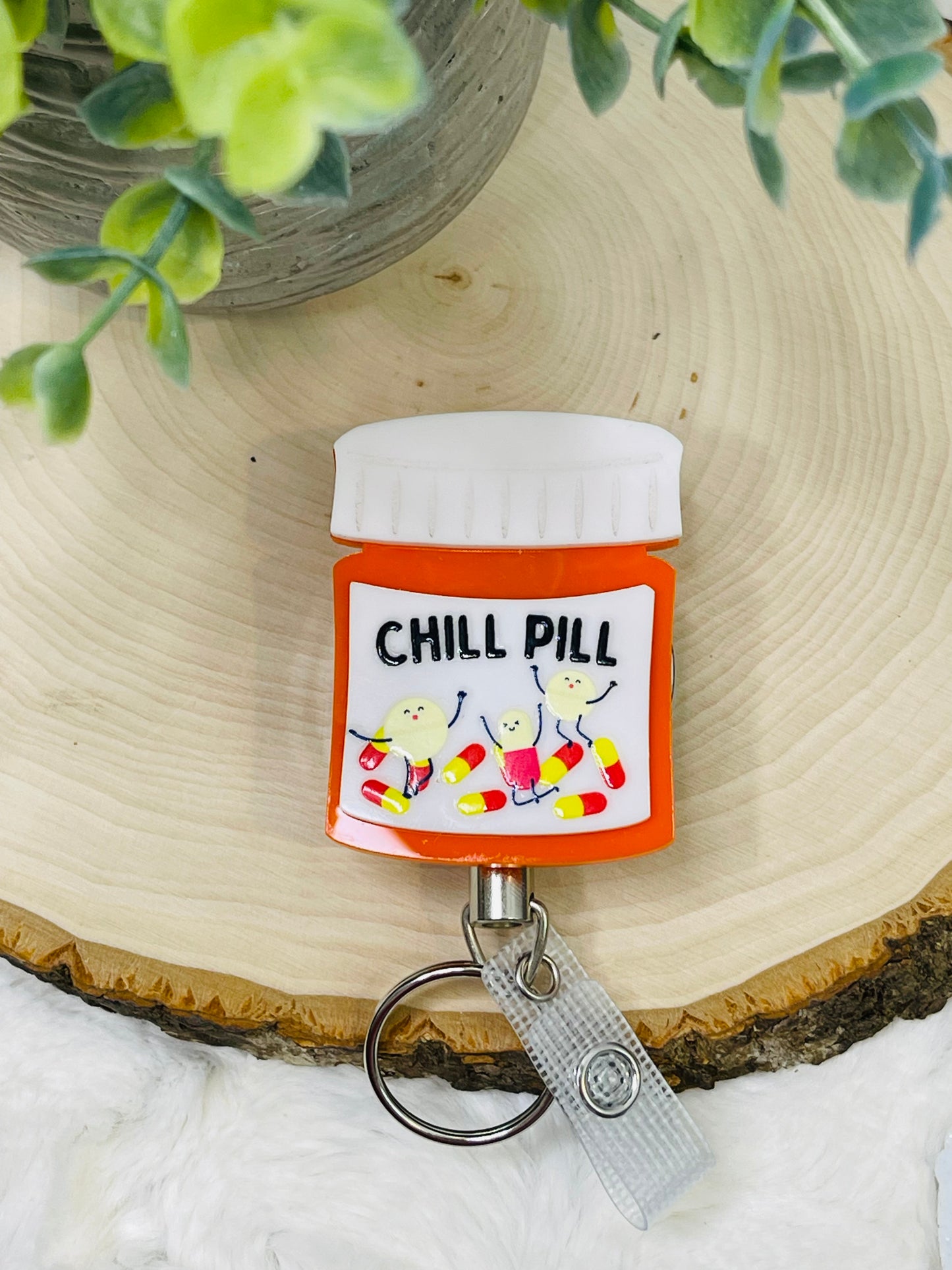 Chill Pill Badge Reel - Heavy D