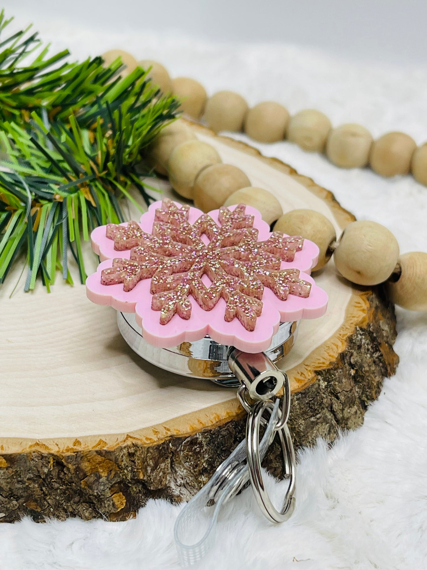 Snowflake Badge Reel - Heavy Duty