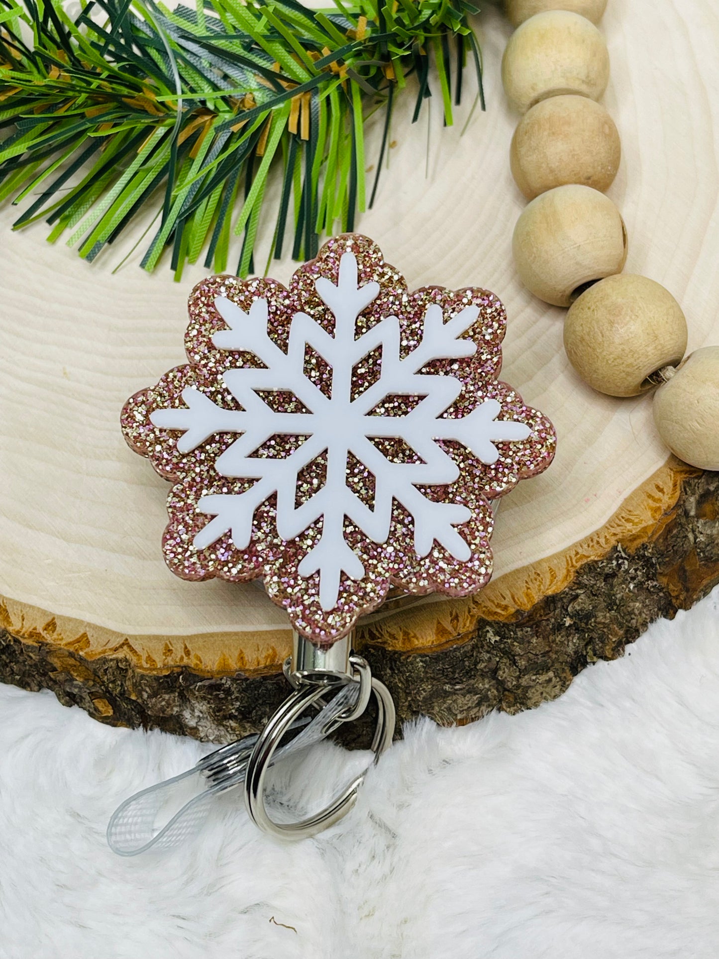 Snowflake Badge Reel - Heavy Duty