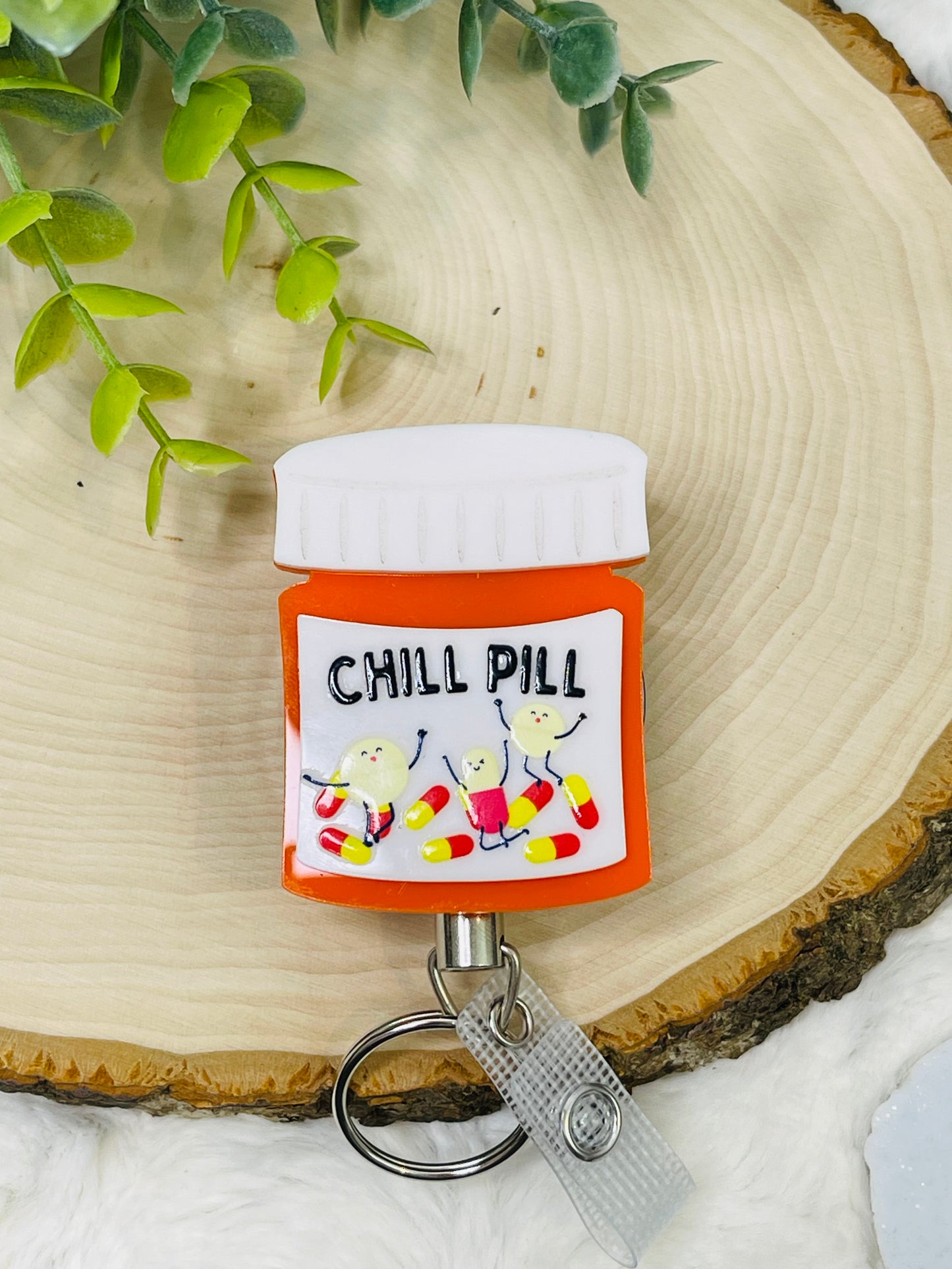 Chill Pill Badge Reel - Heavy D