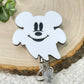 Cute Ghost Acrylic Badge Reel