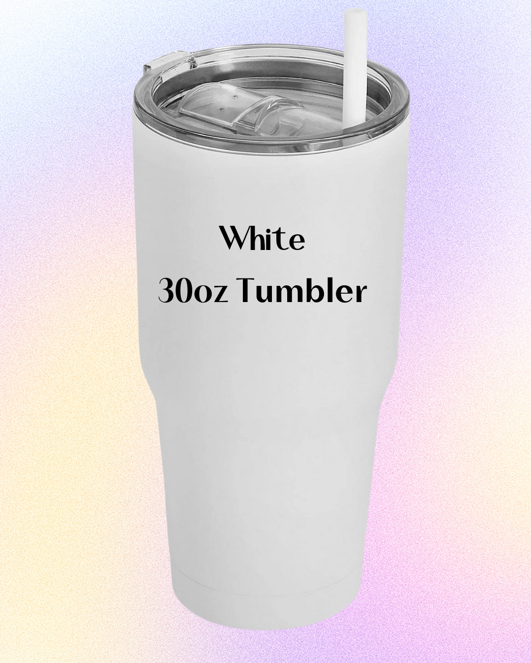 Personalized Stainless Steel Tumbler - 30oz