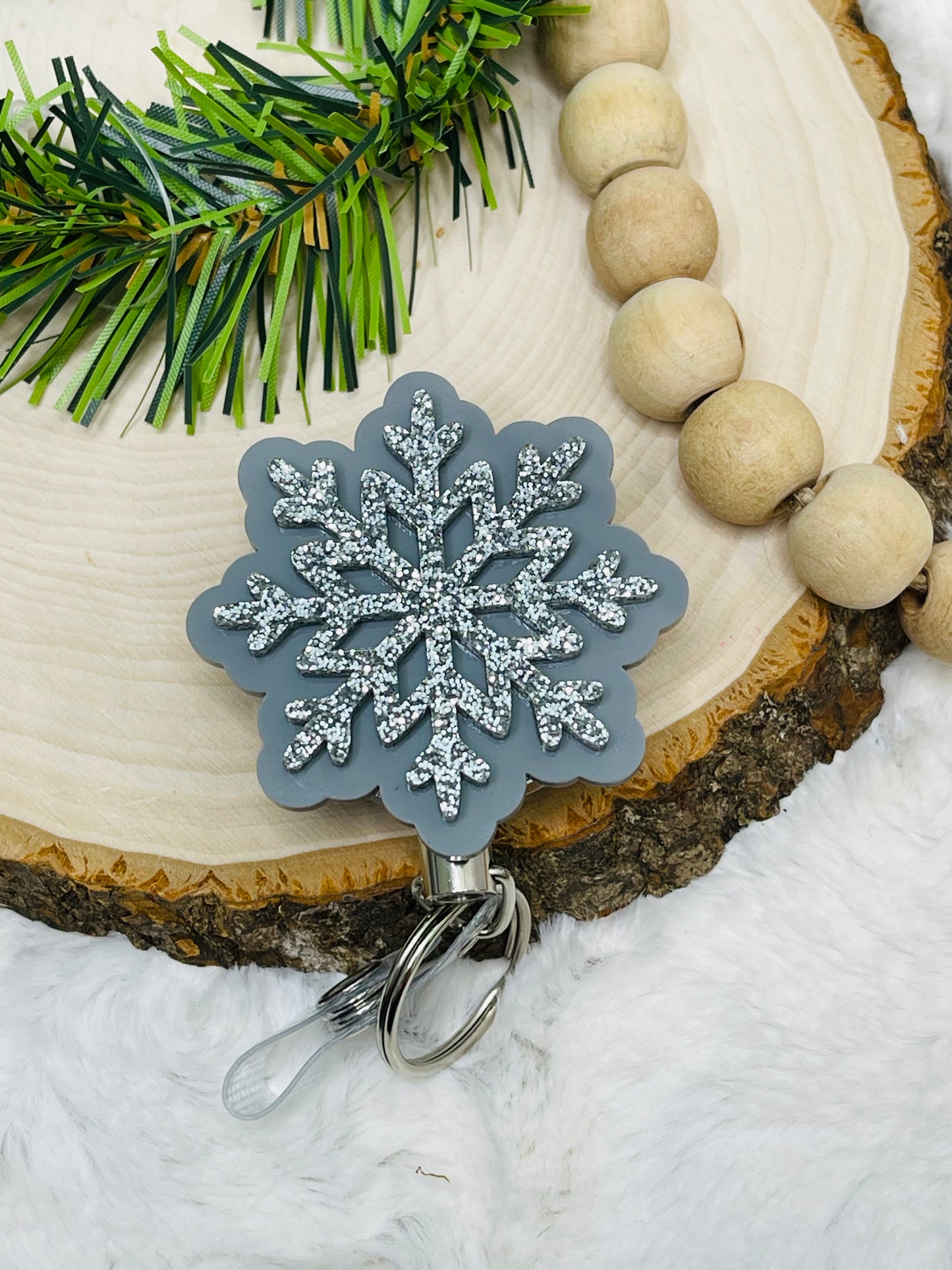 Snowflake Badge Reel - Heavy Duty