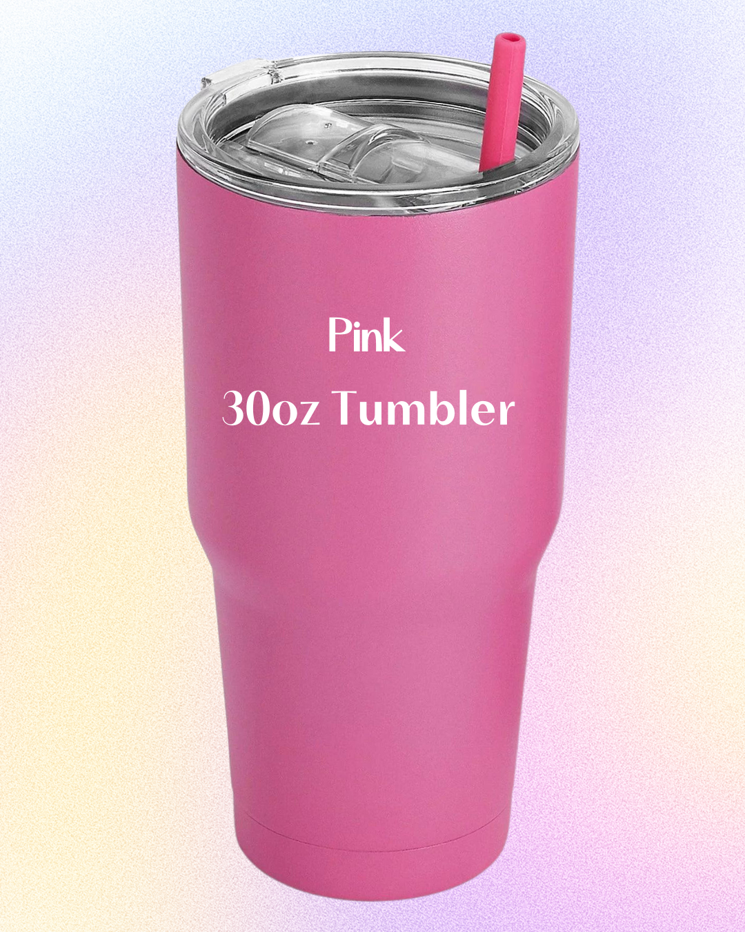 Personalized Stainless Steel Tumbler - 30oz