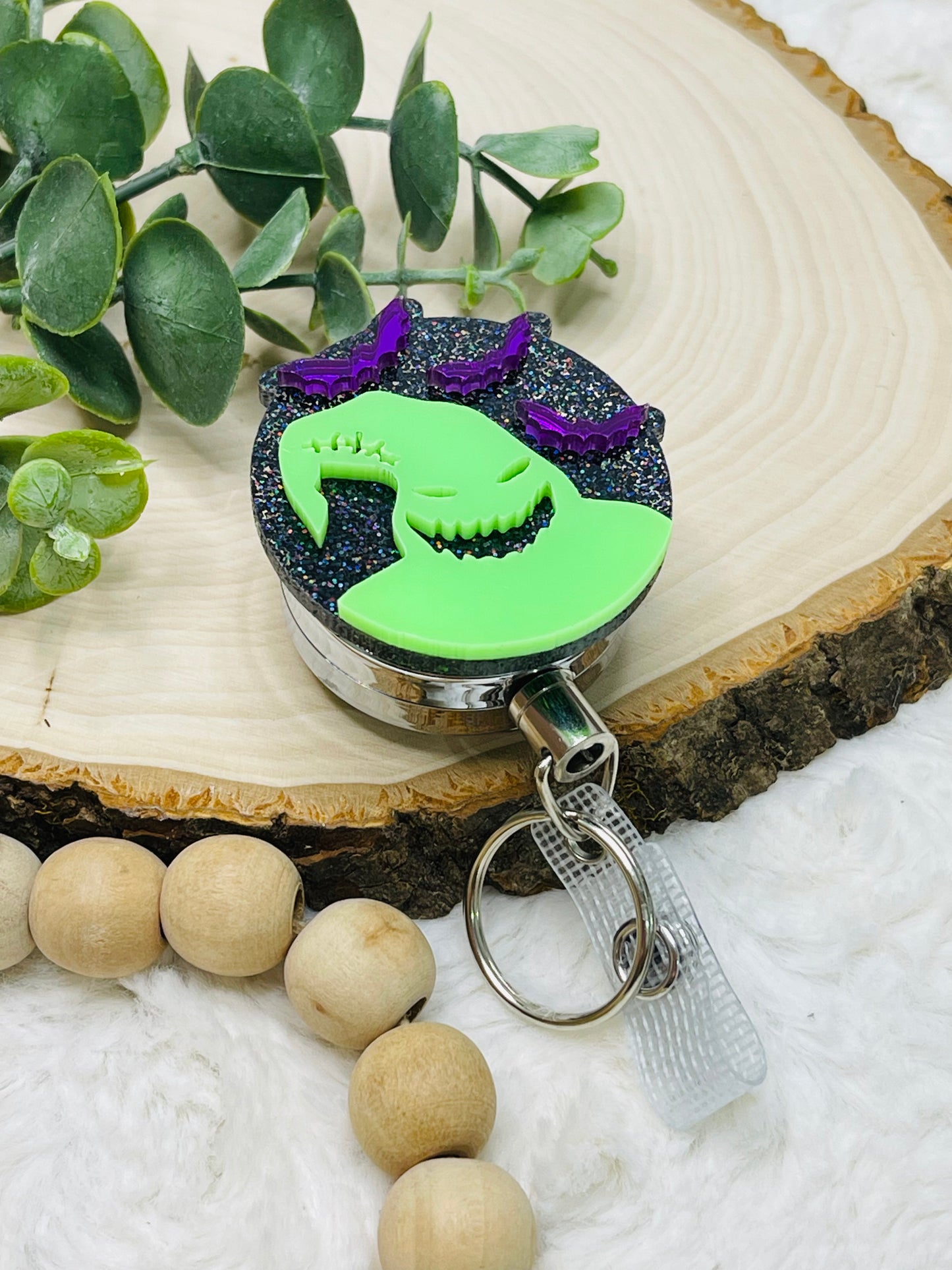 Halloween Acrylic Badge Reel