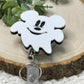 Cute Ghost Acrylic Badge Reel