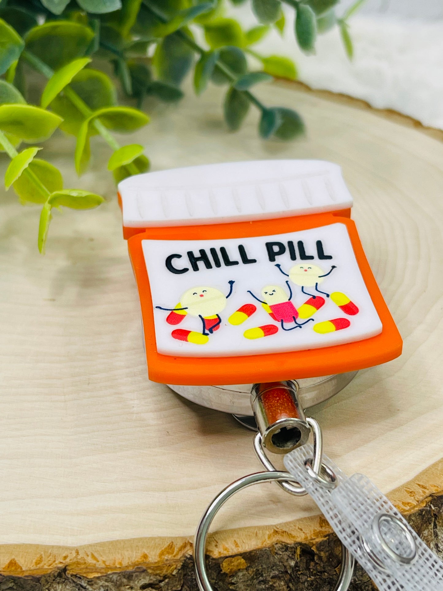 Chill Pill Badge Reel - Heavy D