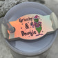 Grinchy and Bougie Cups Name Plate