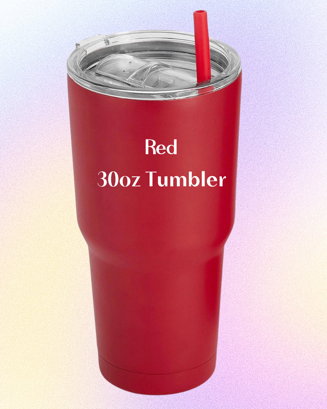 Personalized Stainless Steel Tumbler - 30oz