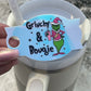 Grinchy and Bougie Cups Name Plate