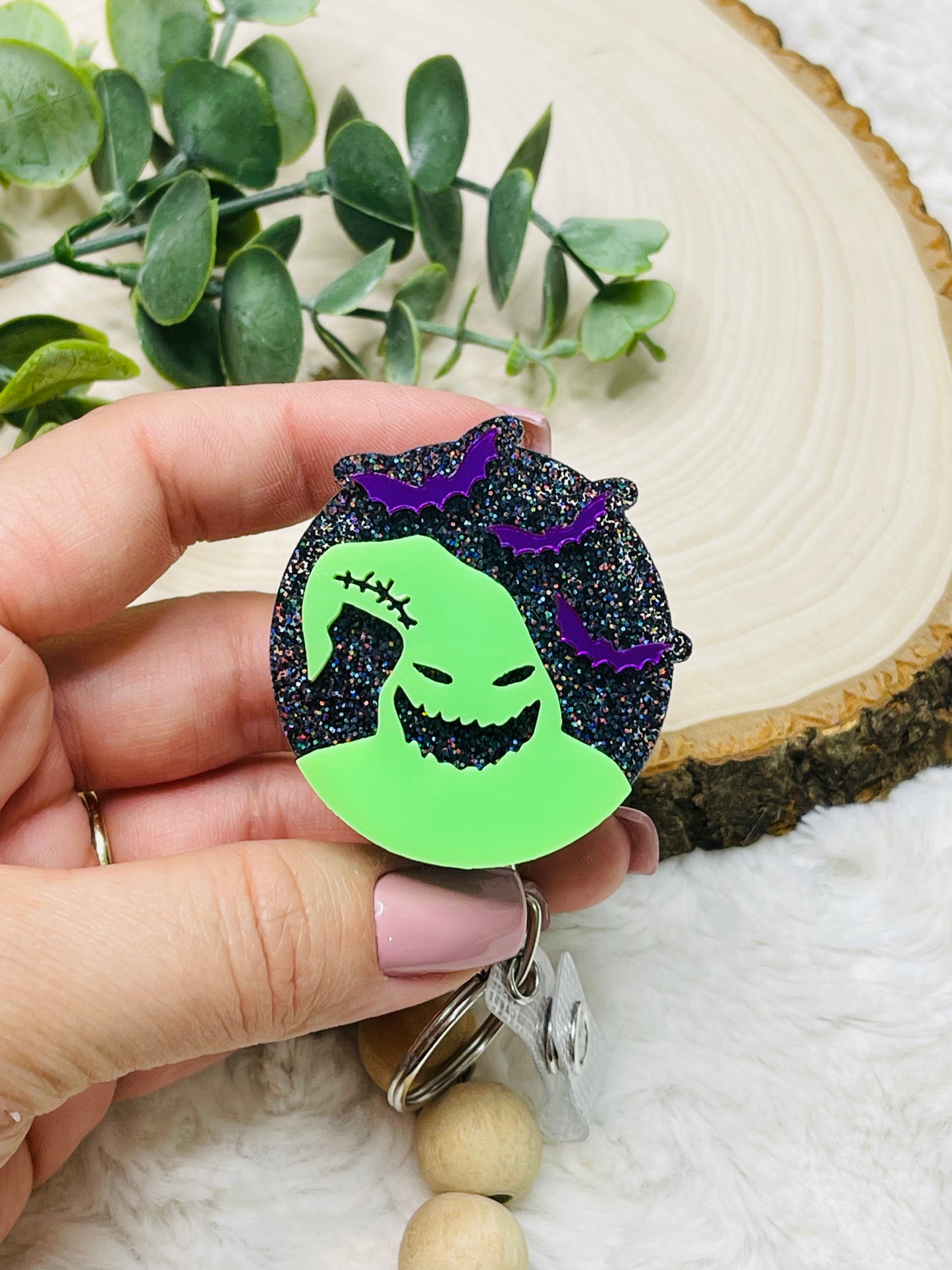 Halloween Acrylic Badge Reel