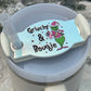 Grinchy and Bougie Cups Name Plate