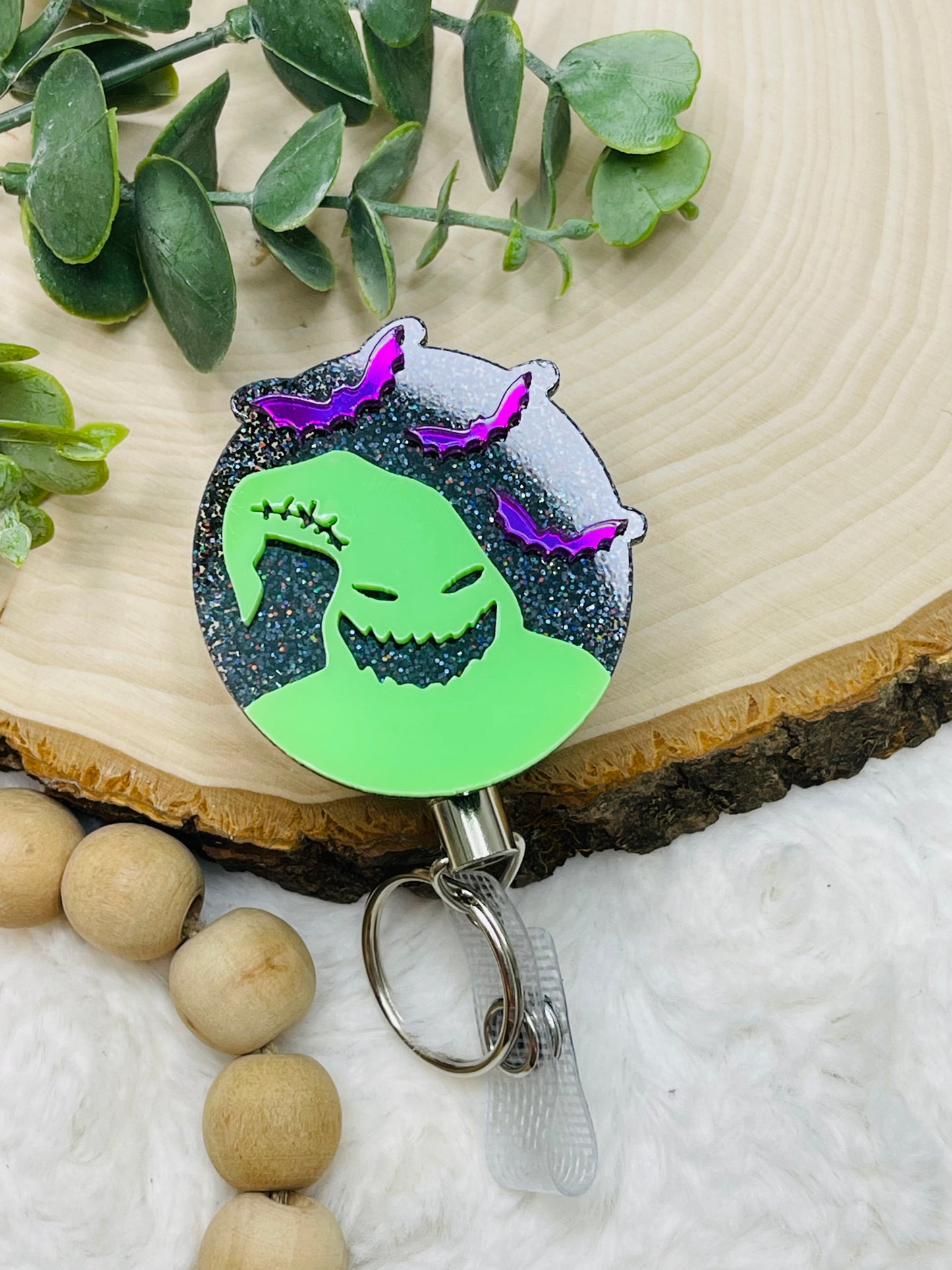 Halloween Acrylic Badge Reel