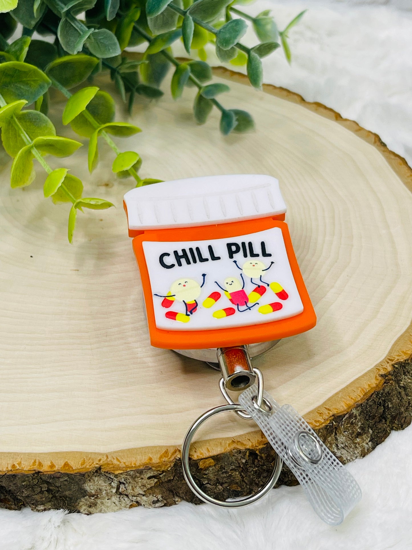 Chill Pill Badge Reel - Heavy D