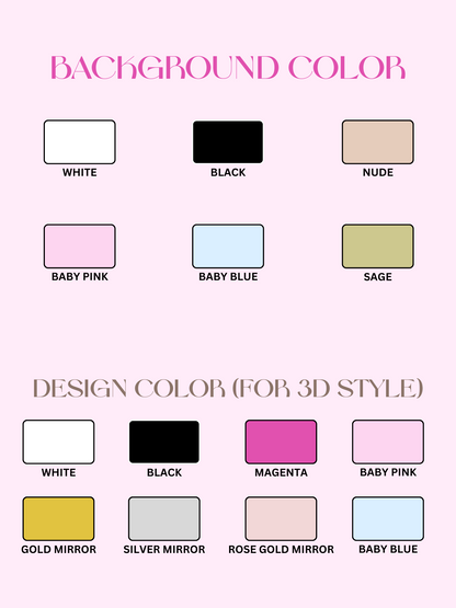 Custom Acrylic Mirror Prop – Personalized Logo