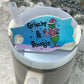 Grinchy and Bougie Cups Name Plate