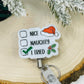 Santa List Badge Reel