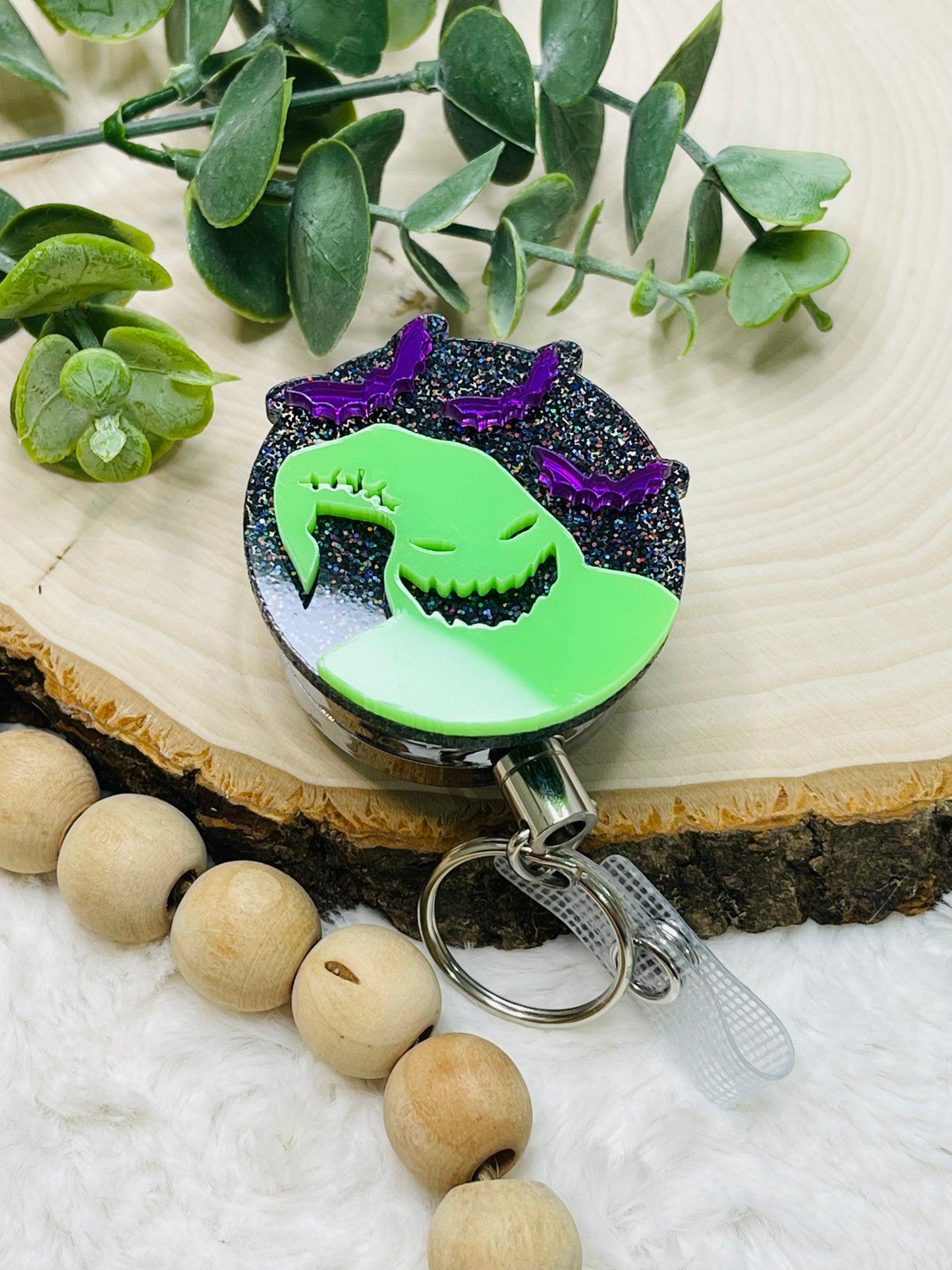 Halloween Acrylic Badge Reel