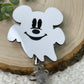 Cute Ghost Acrylic Badge Reel