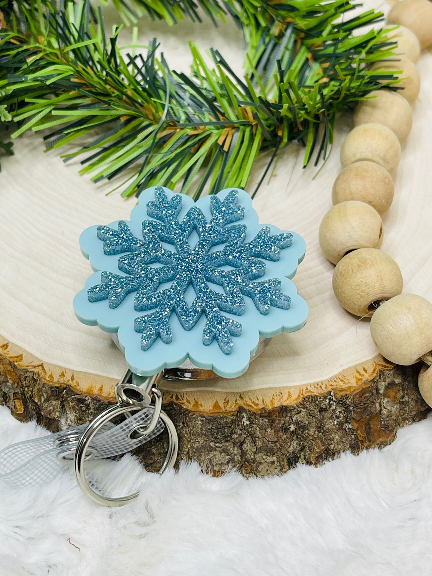 Snowflake Badge Reel - Heavy Duty