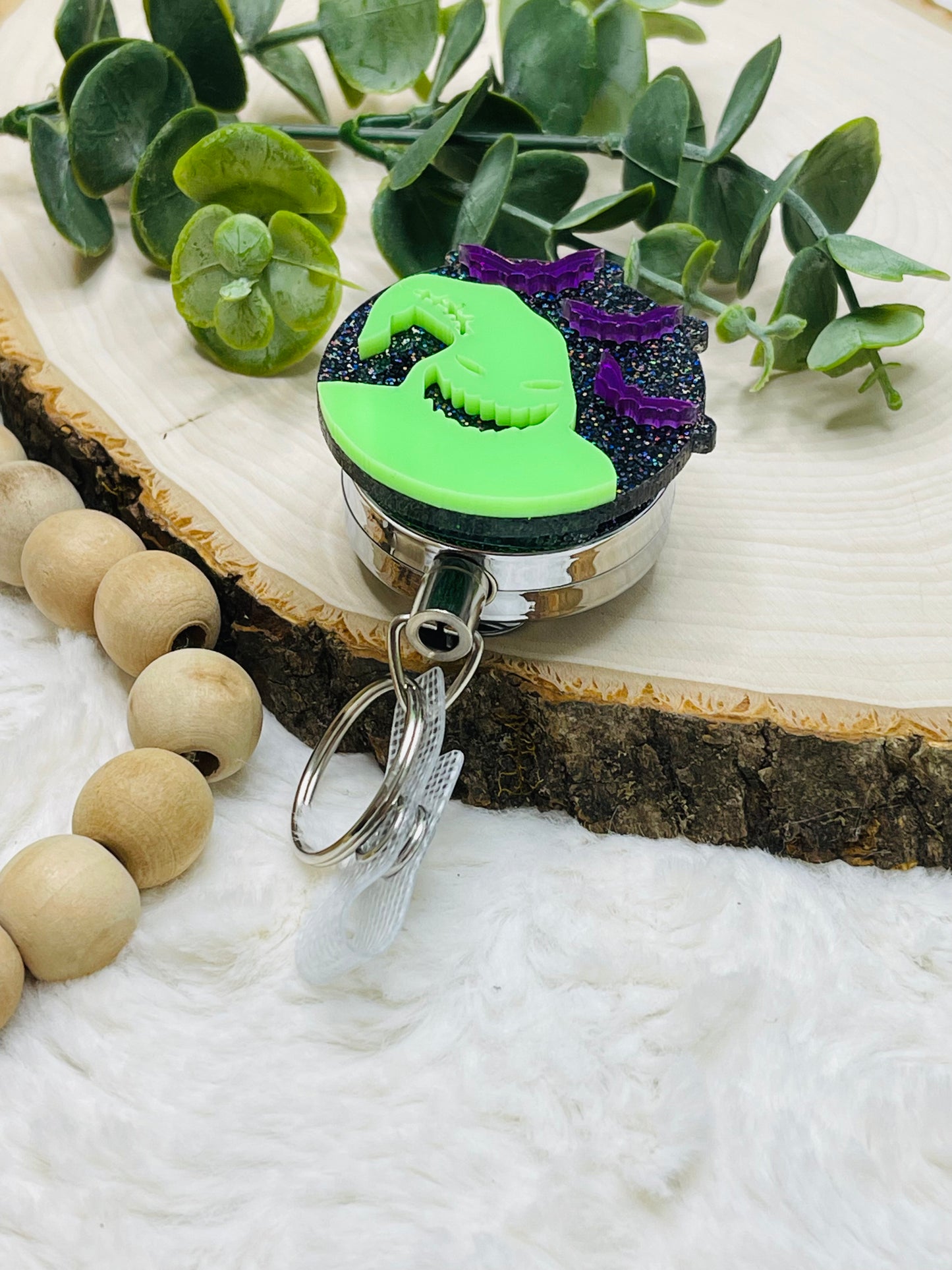 Halloween Acrylic Badge Reel