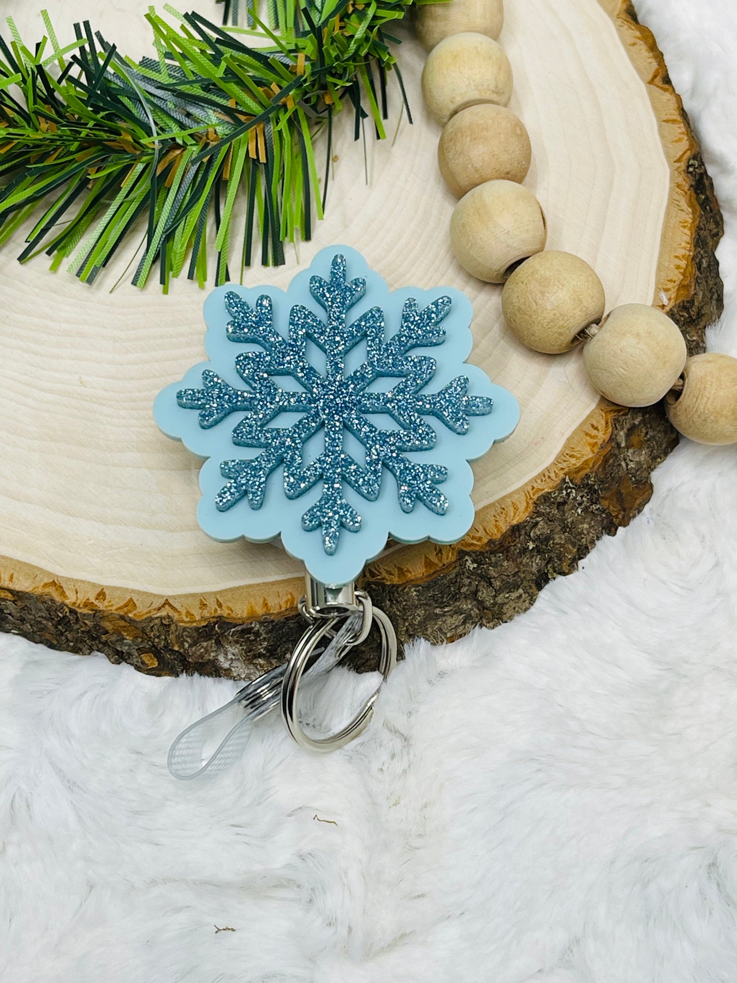 Snowflake Badge Reel - Heavy Duty