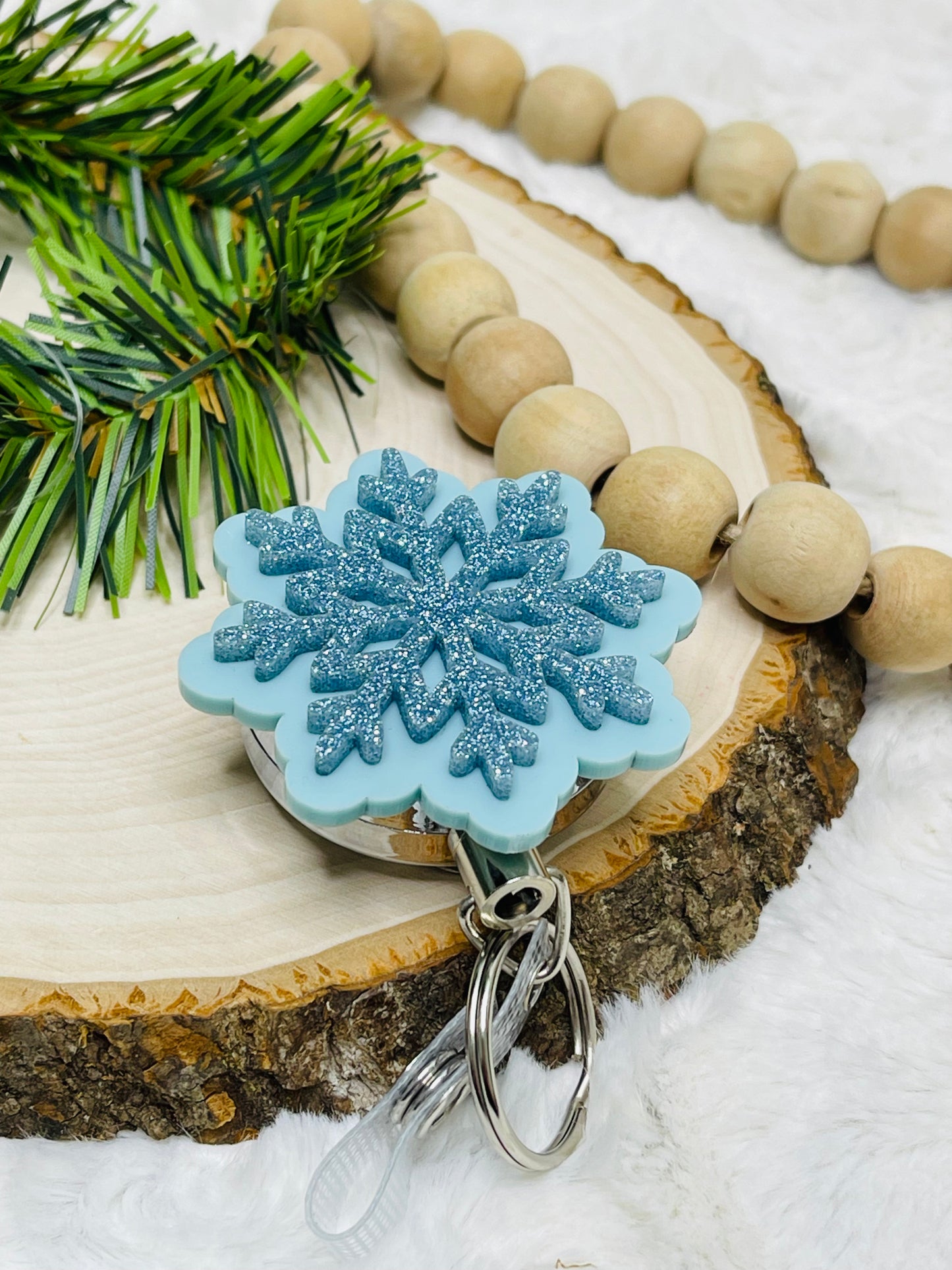 Snowflake Badge Reel - Heavy Duty