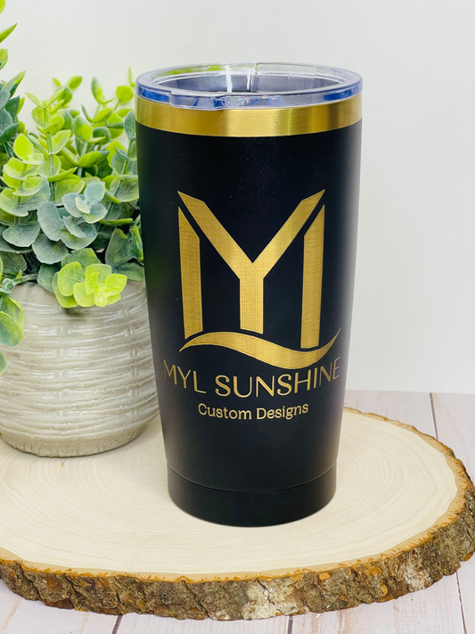 Custom Stainless Steel Tumbler - 20oz