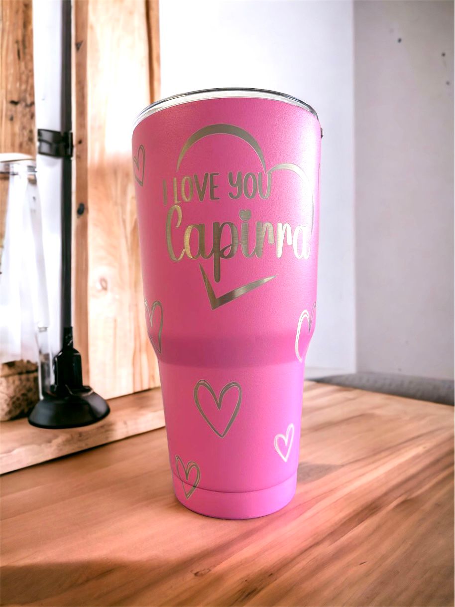 Personalized Stainless Steel Tumbler - 30oz