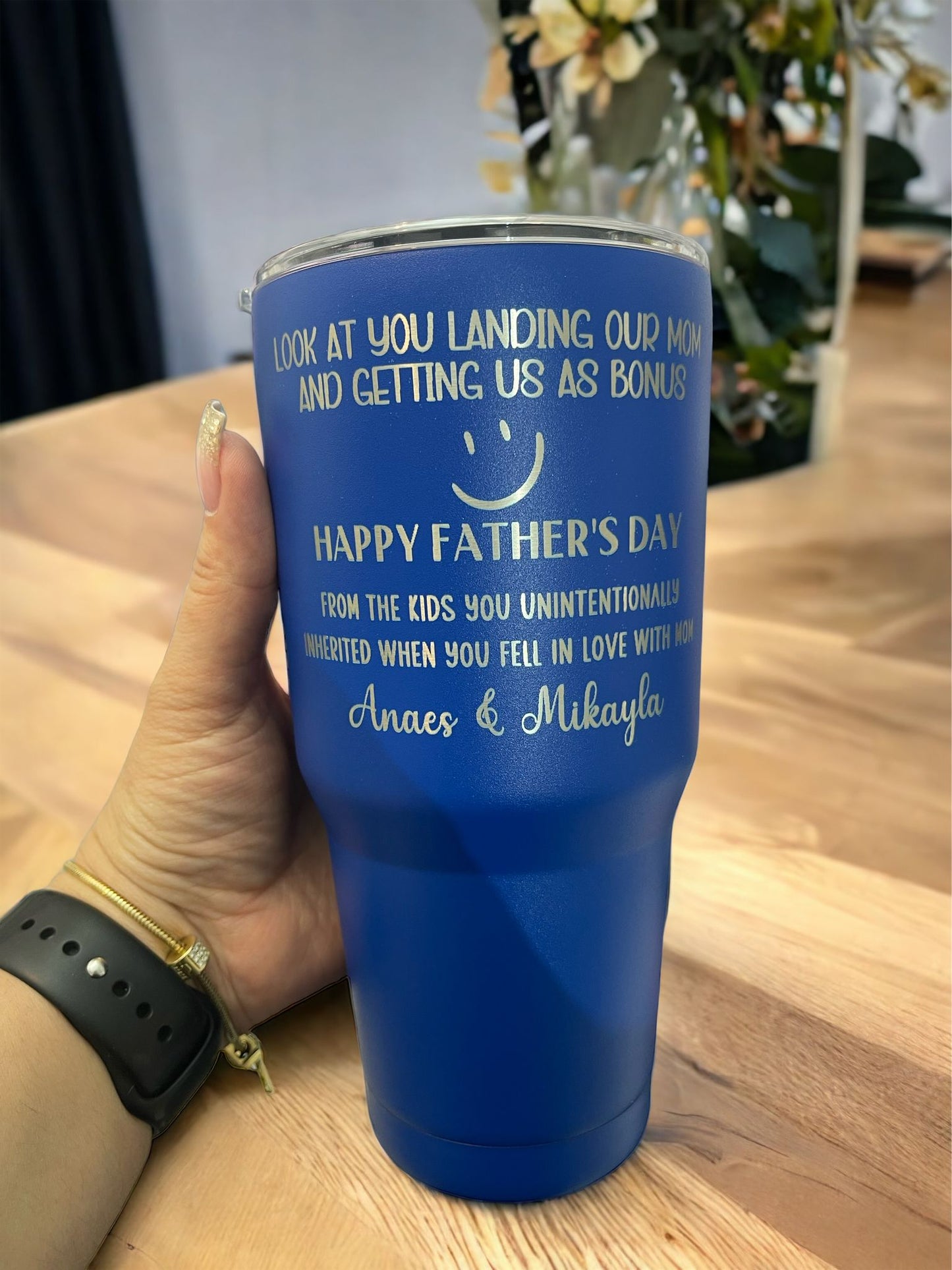 Personalized Stainless Steel Tumbler - 30oz