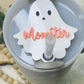 Cute Ghost Stanley Cups Name Plate