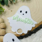 Cute Ghost Stanley Cups Name Plate