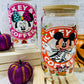 Halloween Glass Can - 16 oz