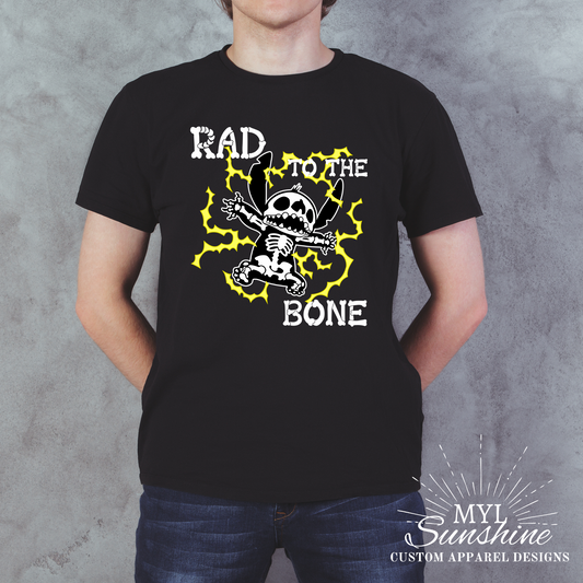 Rad to the Bone - Short Sleeve Unisex Shirt