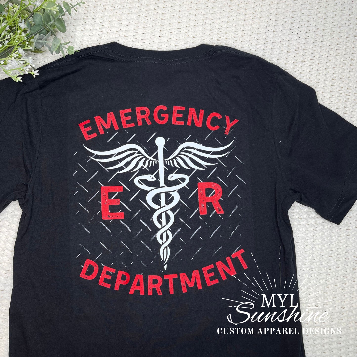 Emergency Department Shirt - Short Sleeve Unisex